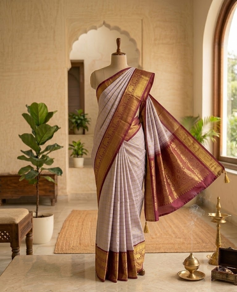 Ahimsa Silk Saree 8